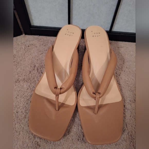 a new day Shoes - A new day thong sandles size 11 boho indie brown summer spring women's casual